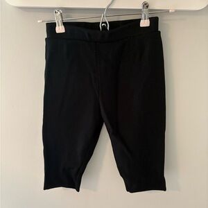 Zara Black Knitwear Biker Shorts